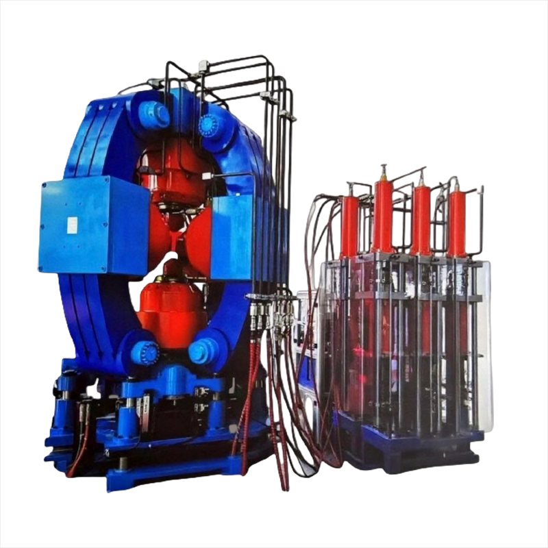 Six-sided top press main unit with six-way synchronized anvils for HPHT diamond synthesis